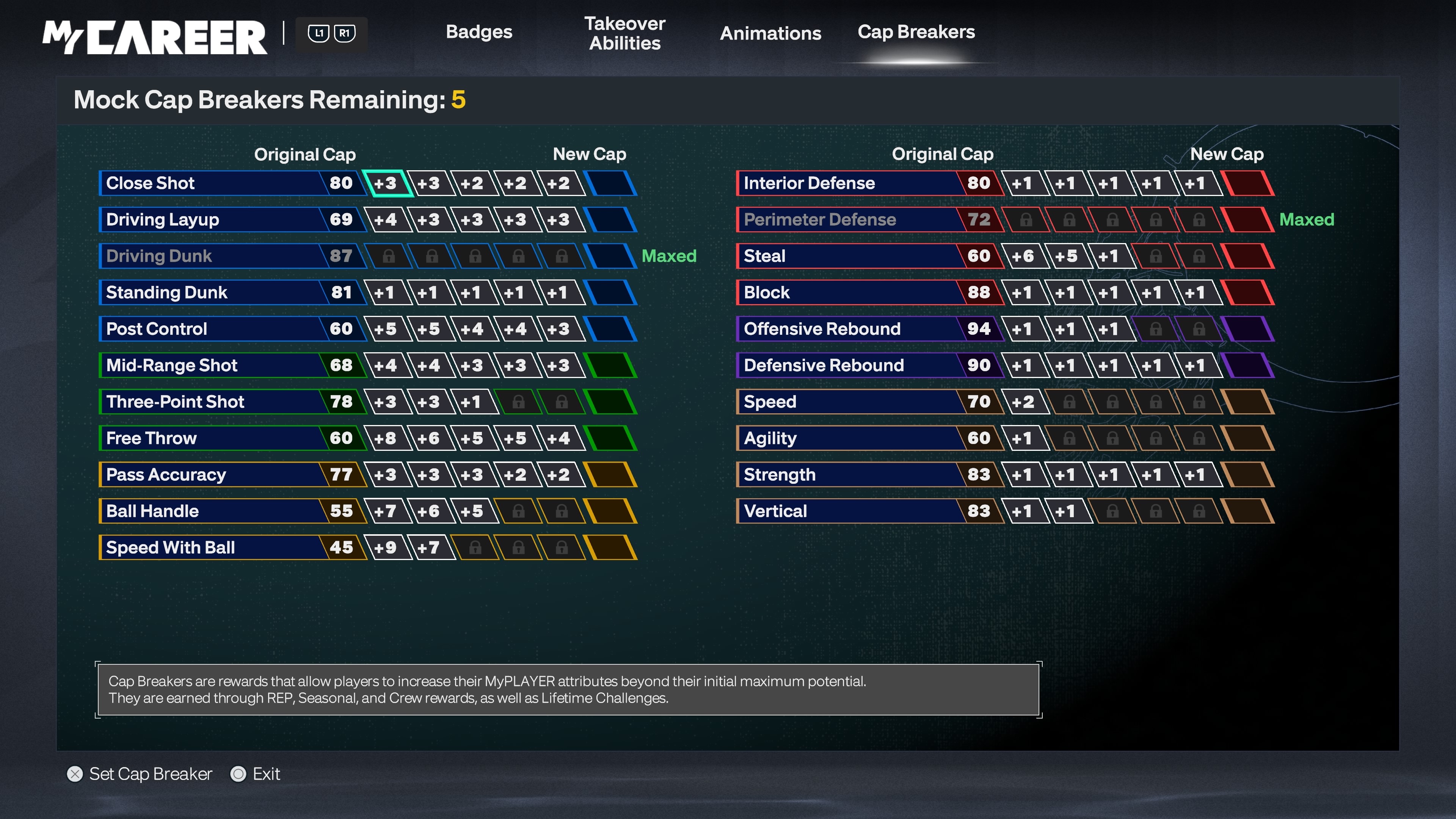 NBA2K Player Builder screenshot 3