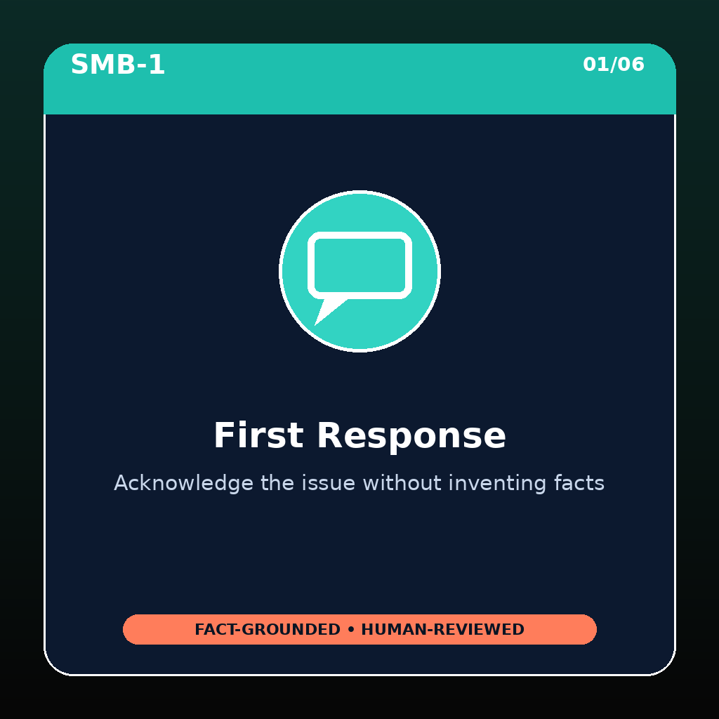 Customer Complaint Response Builder preview