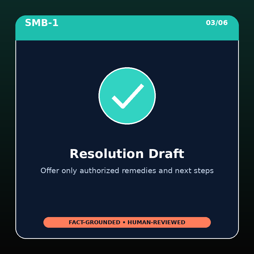 Customer Complaint Response Builder screenshot 3