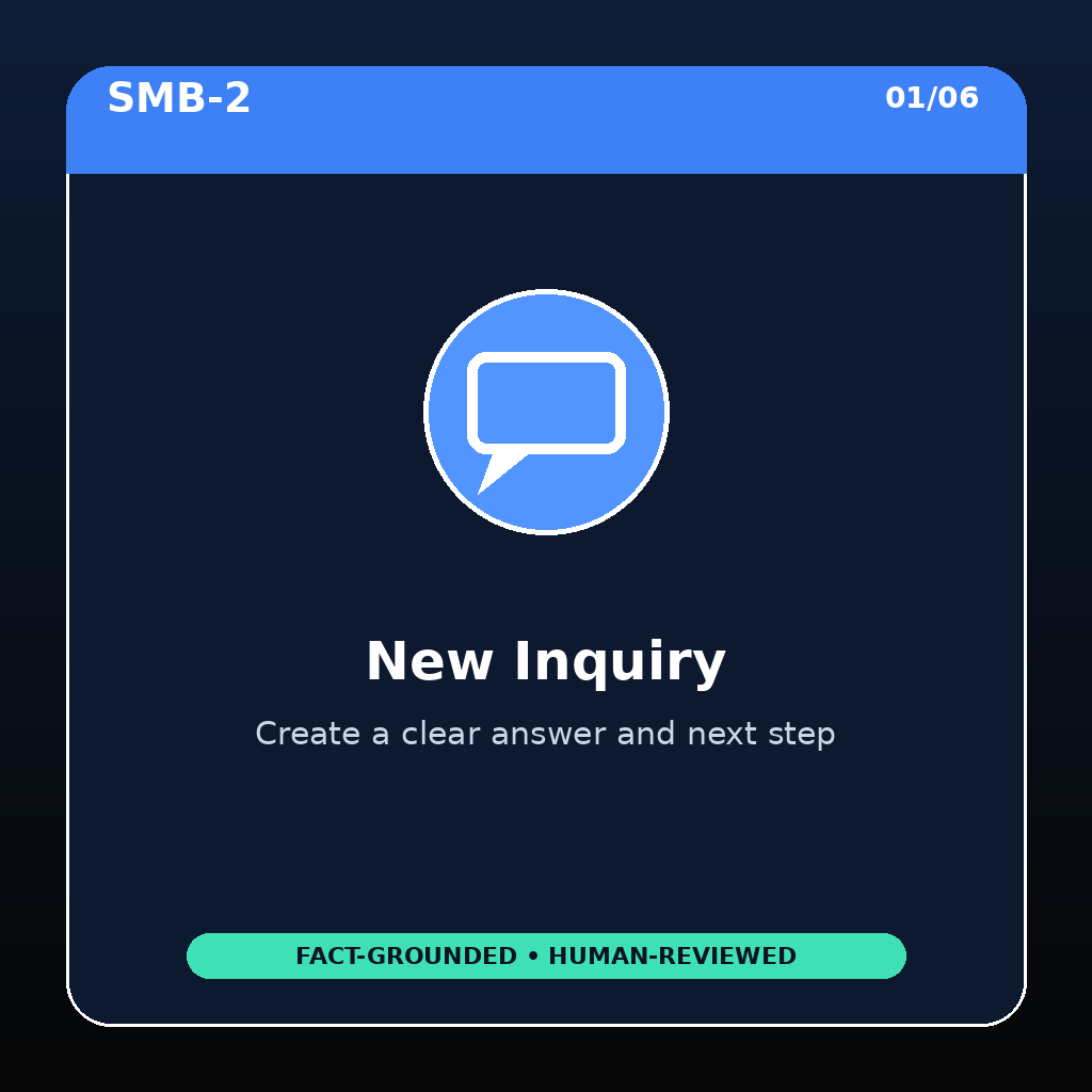 Business Email Response Builder preview