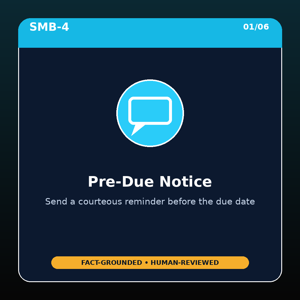 Invoice Payment Reminder Builder preview