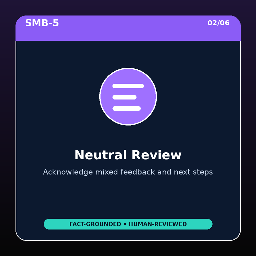 Online Review Response Builder screenshot 2