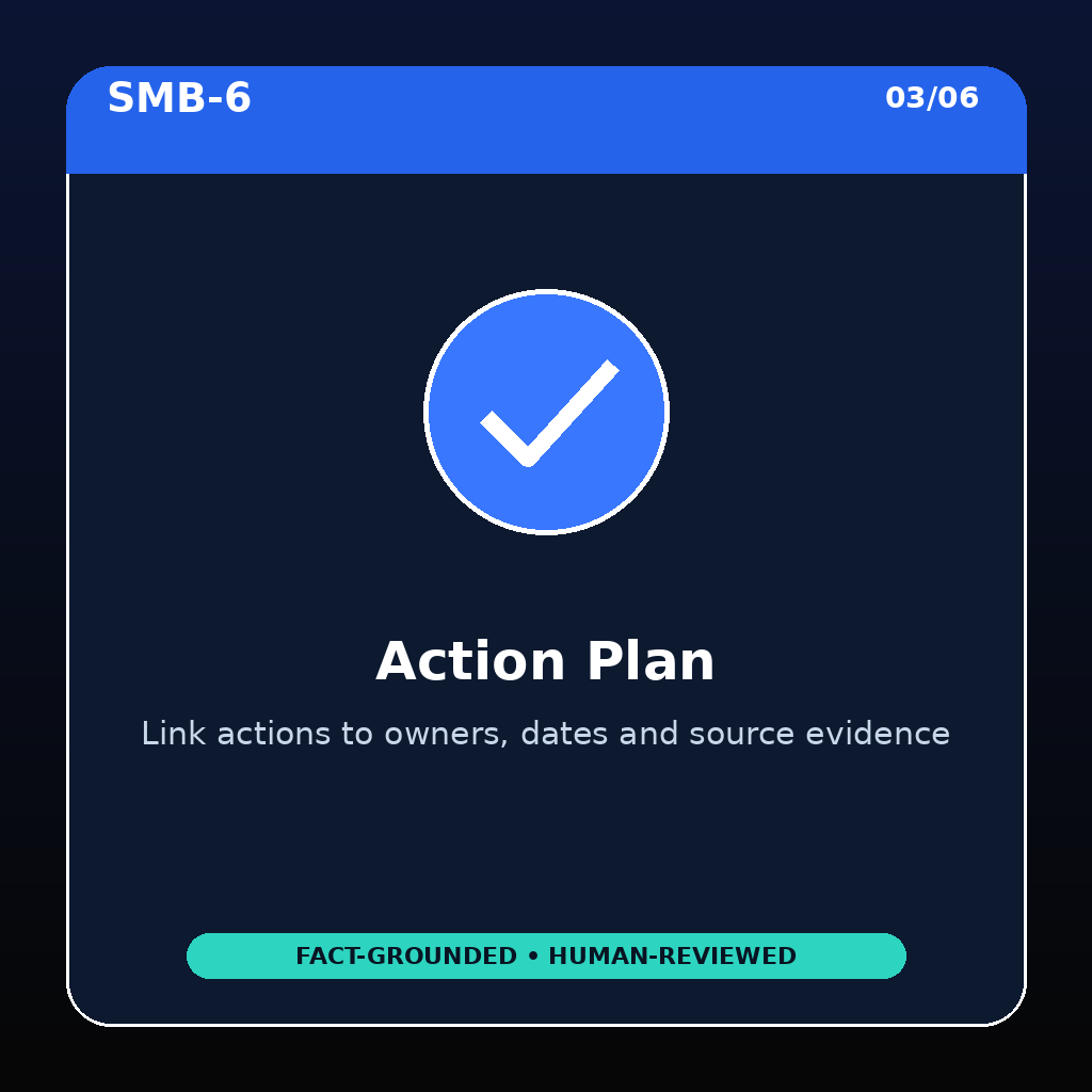 Meeting Notes to Action Plan screenshot 3