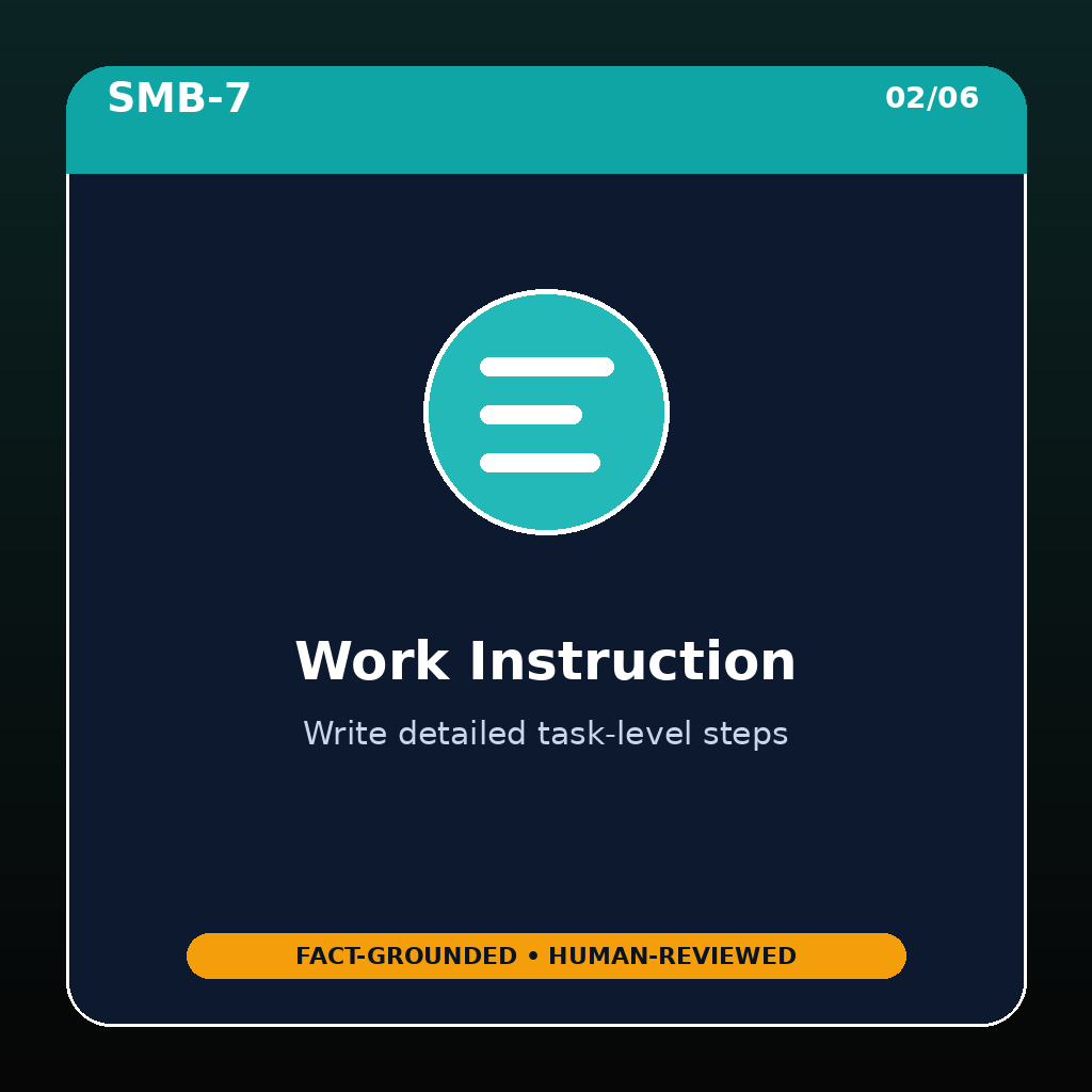 SOP & Work Instruction Builder screenshot 2