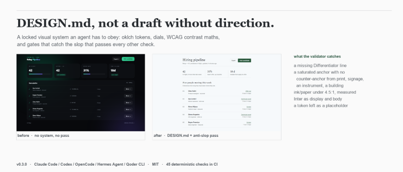 design md generator preview