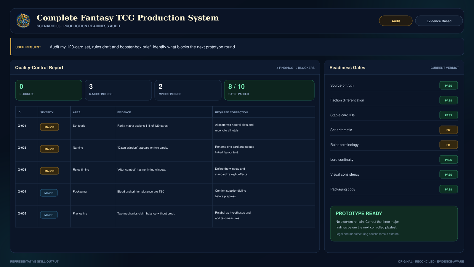 Complete Fantasy TCG Production System screenshot 3