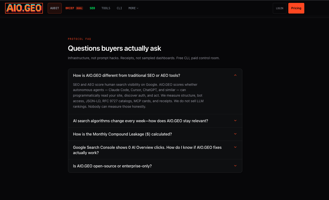 AI Search Readiness Audit screenshot 4