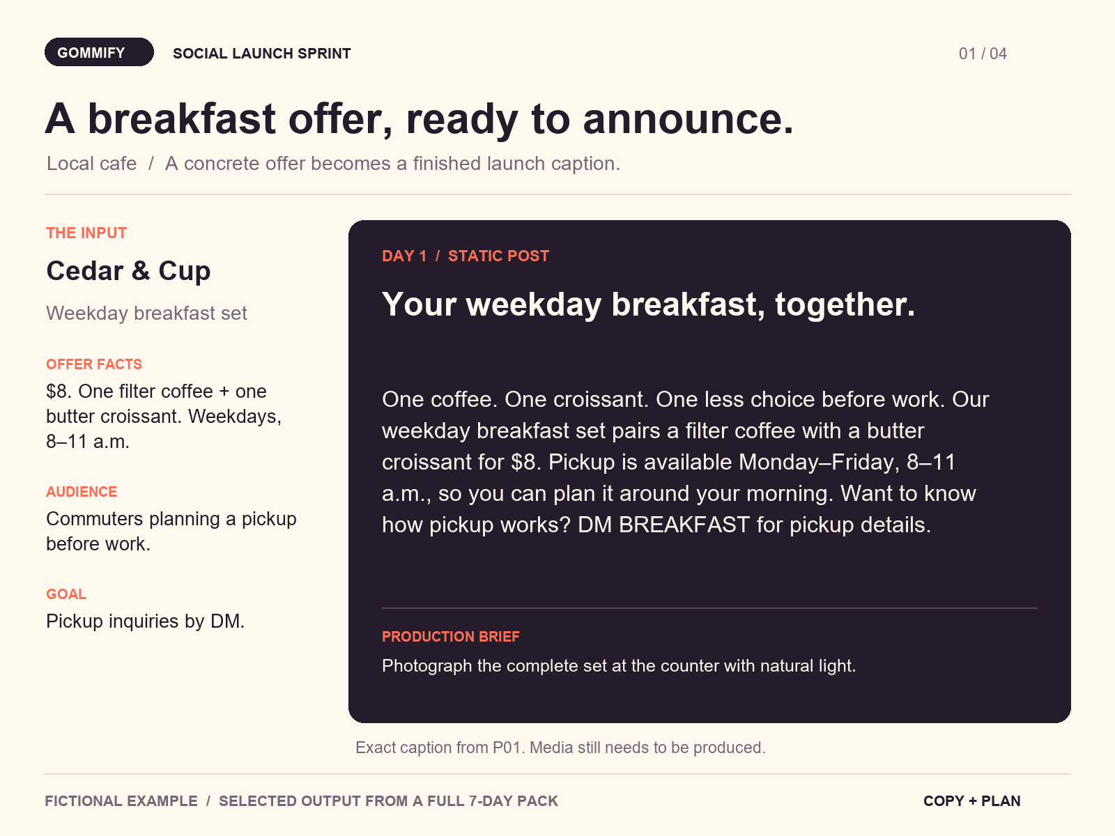 Social launch sprint preview