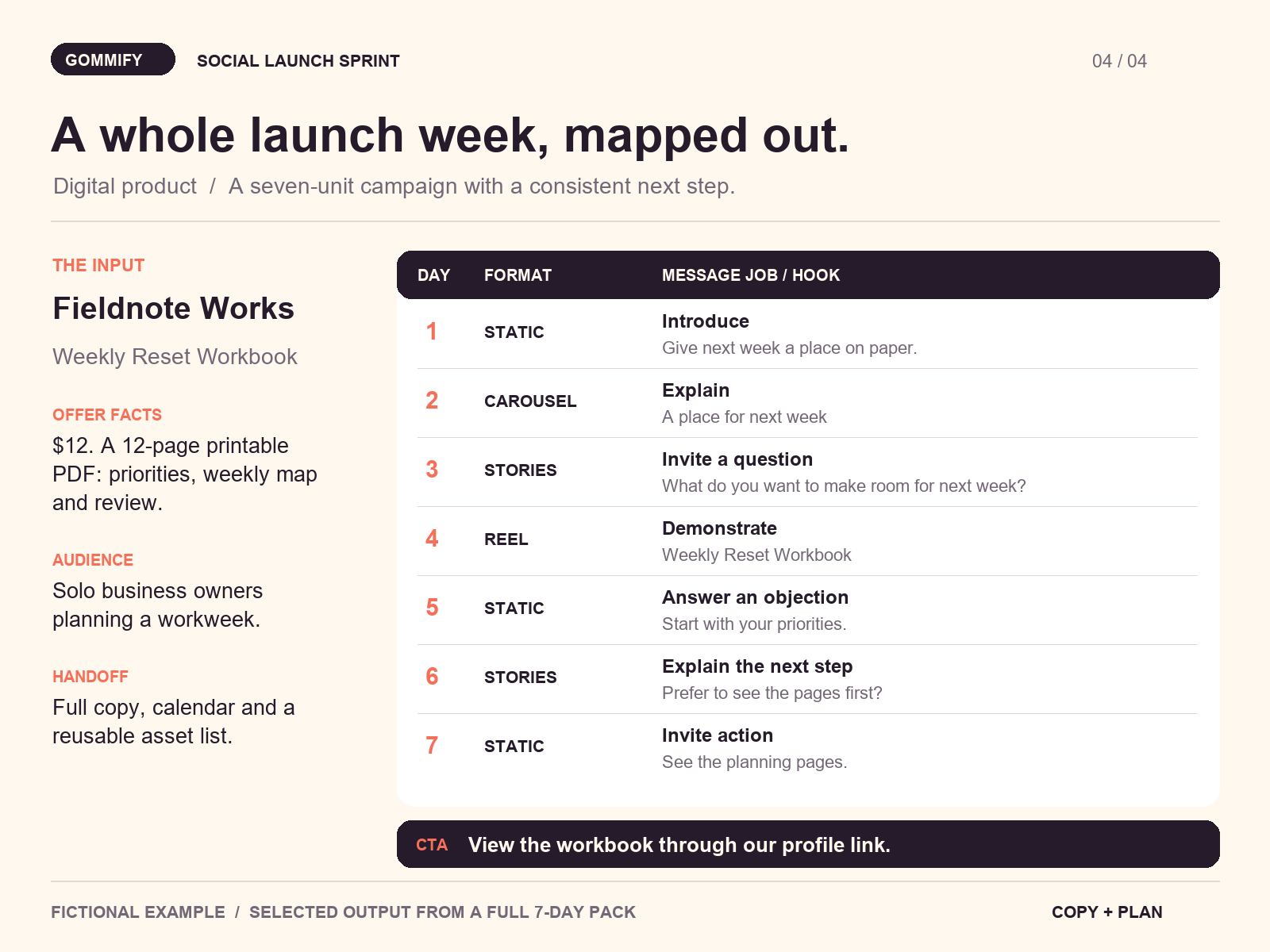 Social launch sprint screenshot 4