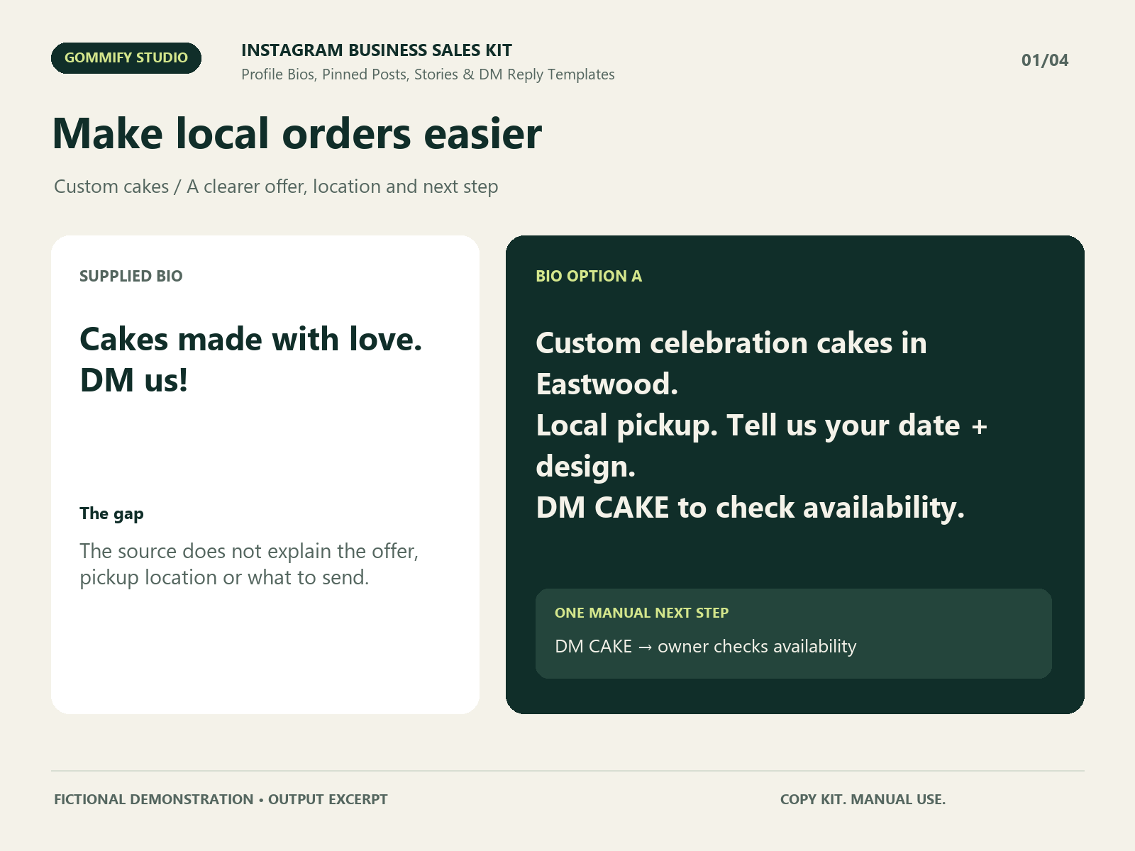 Instagram Business Sales Kit preview