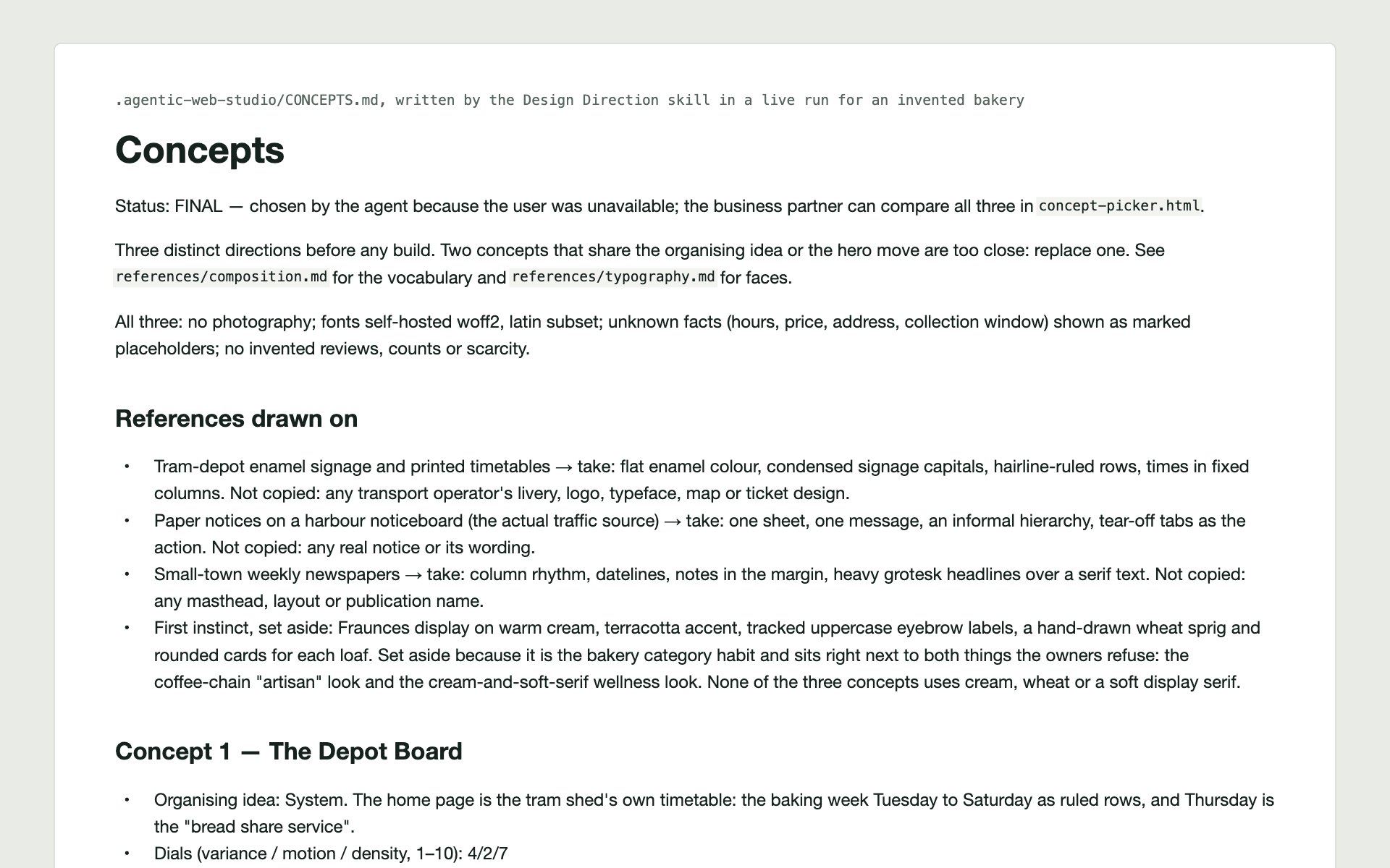 Design Direction for Websites: Concepts Before Any Code screenshot 2