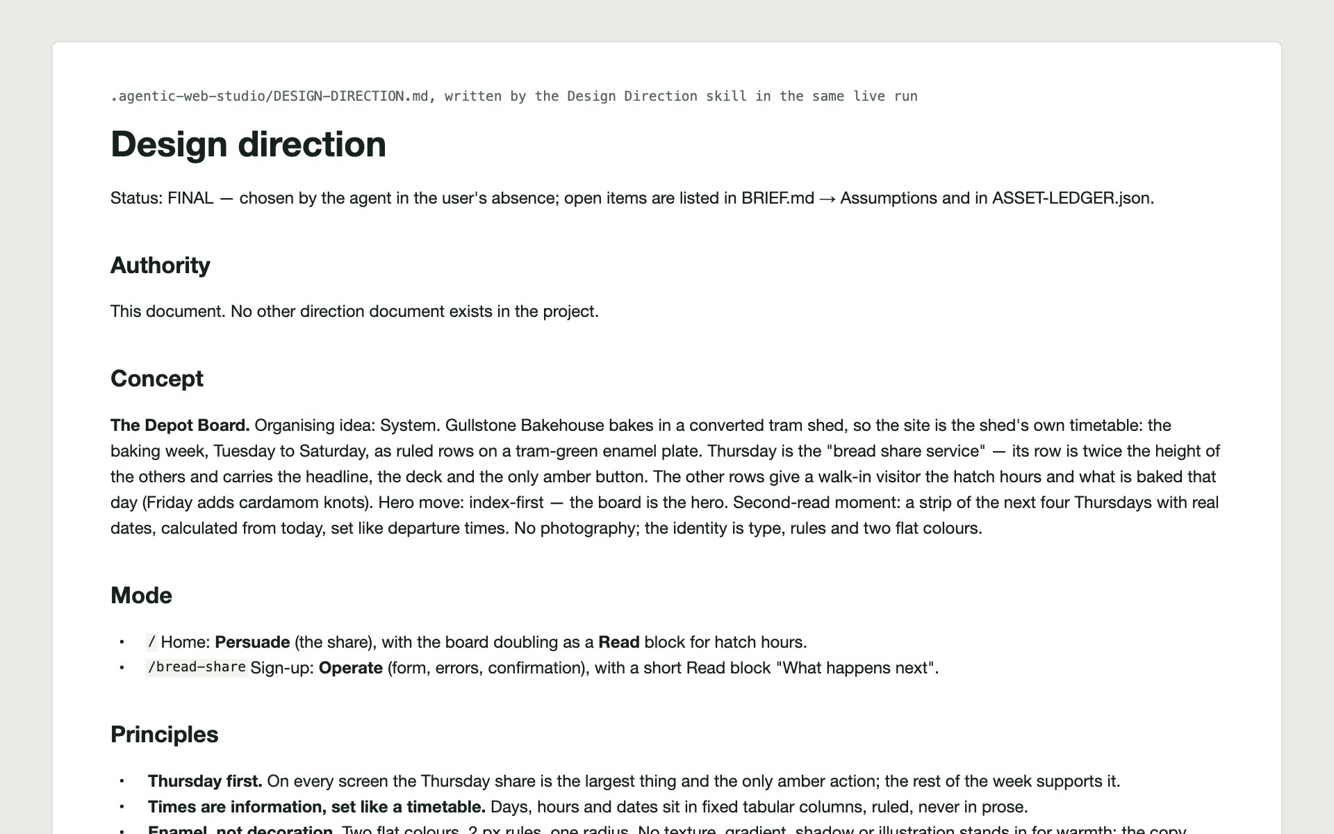 Design Direction for Websites: Concepts Before Any Code screenshot 3