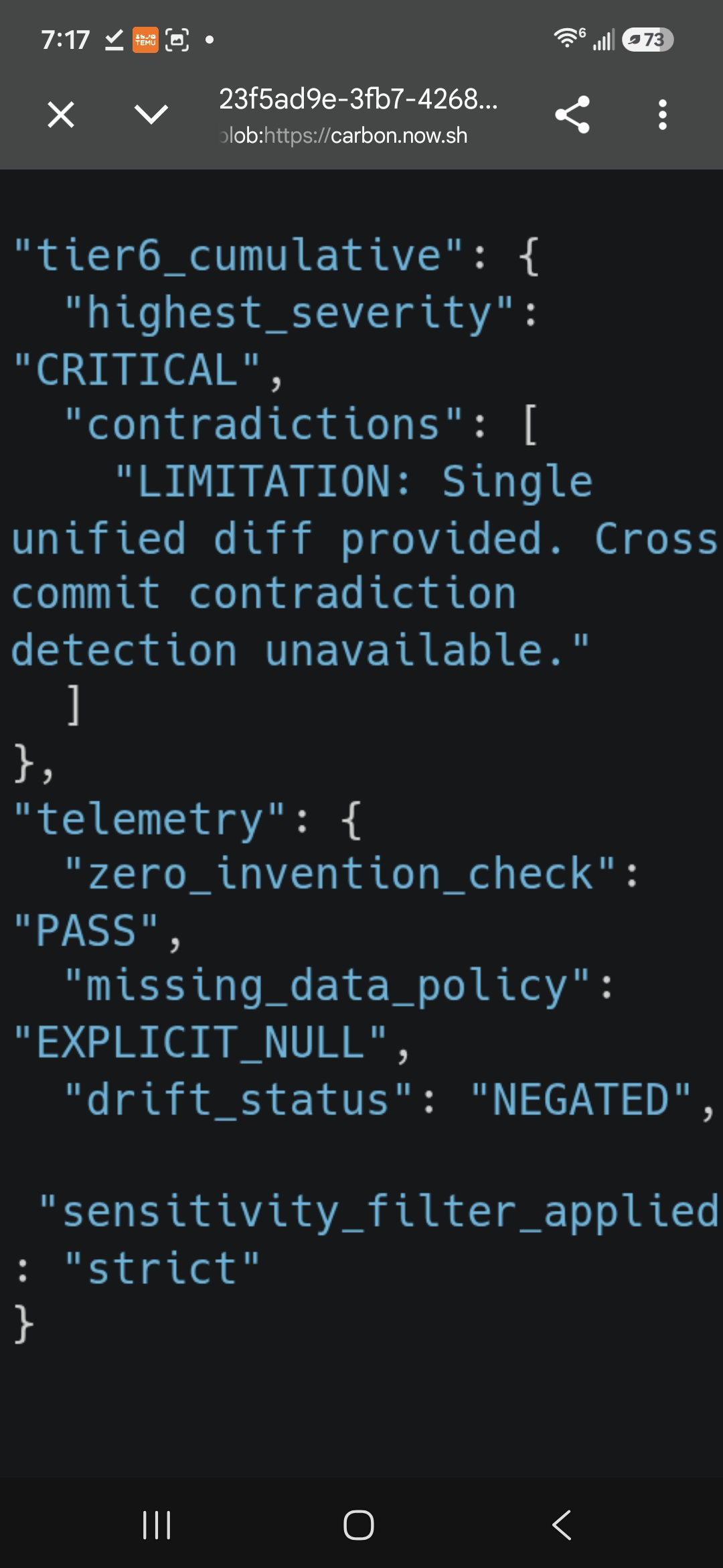 EmberDiff screenshot 2