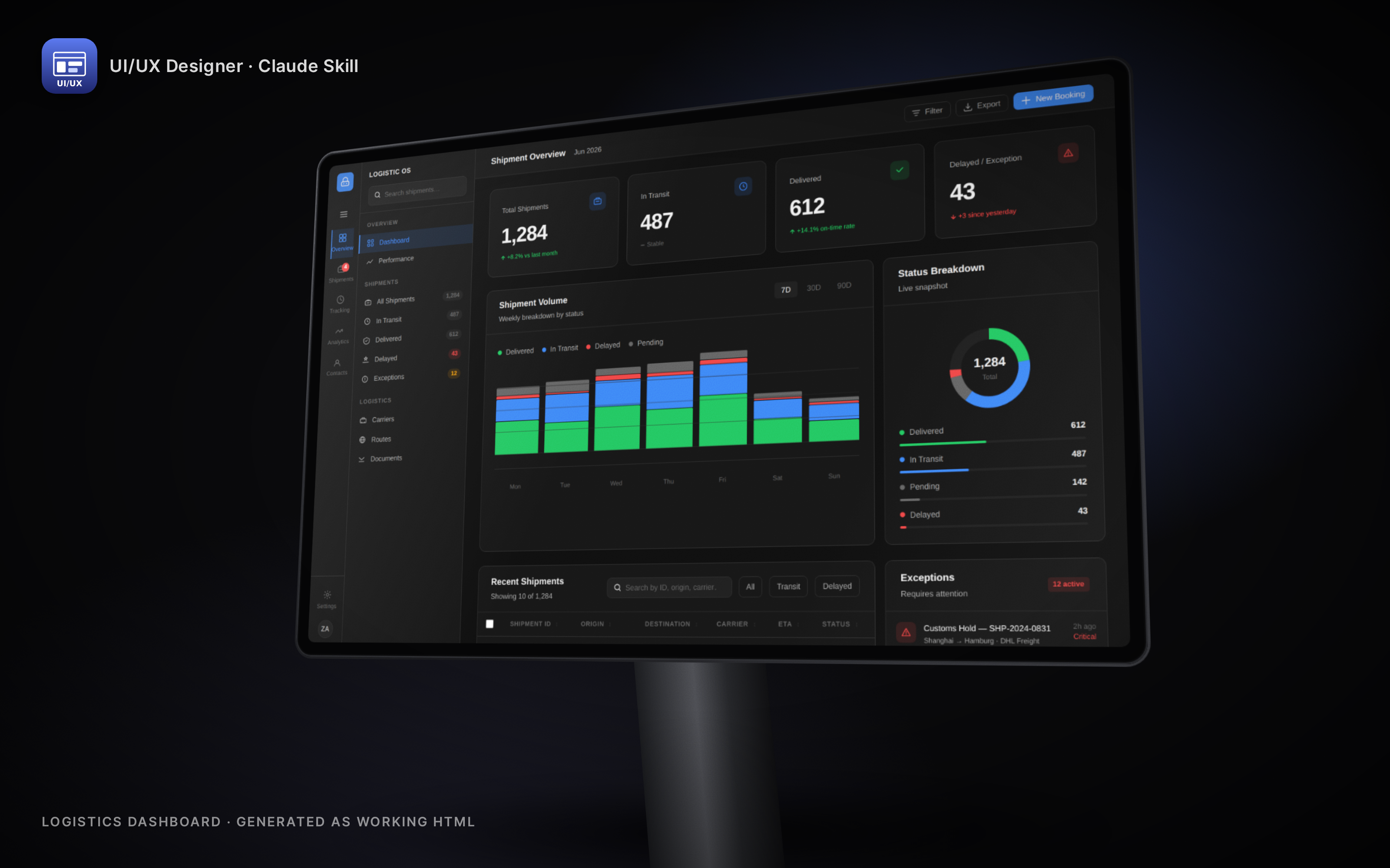 UI/UX Designer: Dashboards, Landing Pages & Mobile Apps screenshot 1