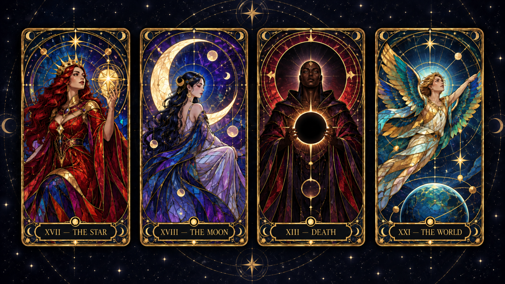 Celestial Card Deck Studio preview
