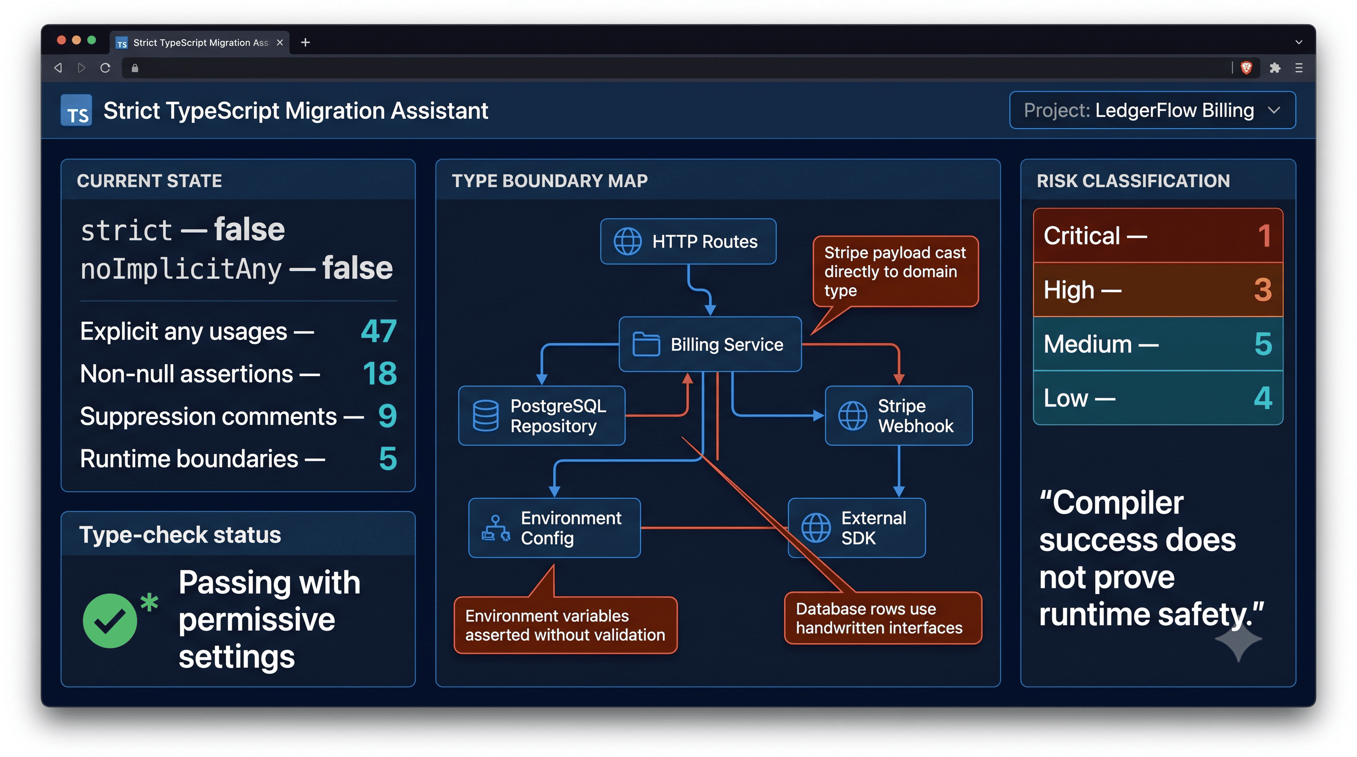 Strict TypeScript Migration Assistant preview