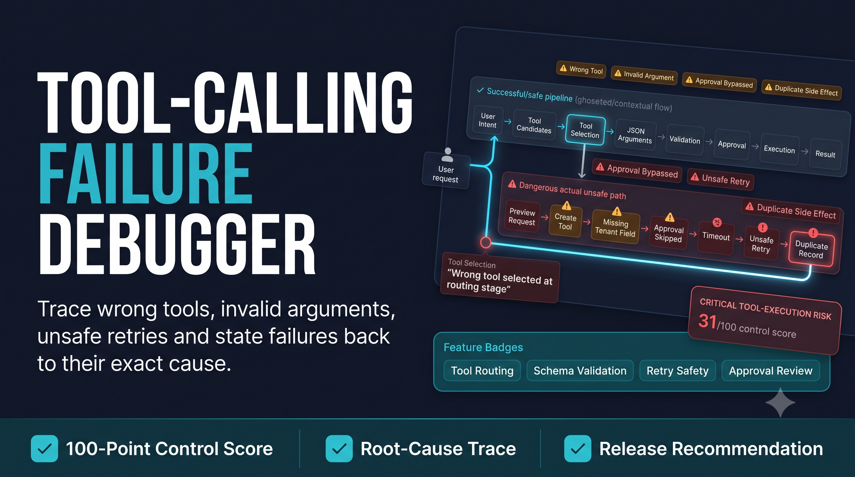 Tool-Calling Failure Debugger preview