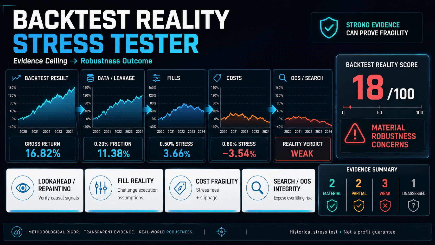 Backtest Reality Stress Tester preview