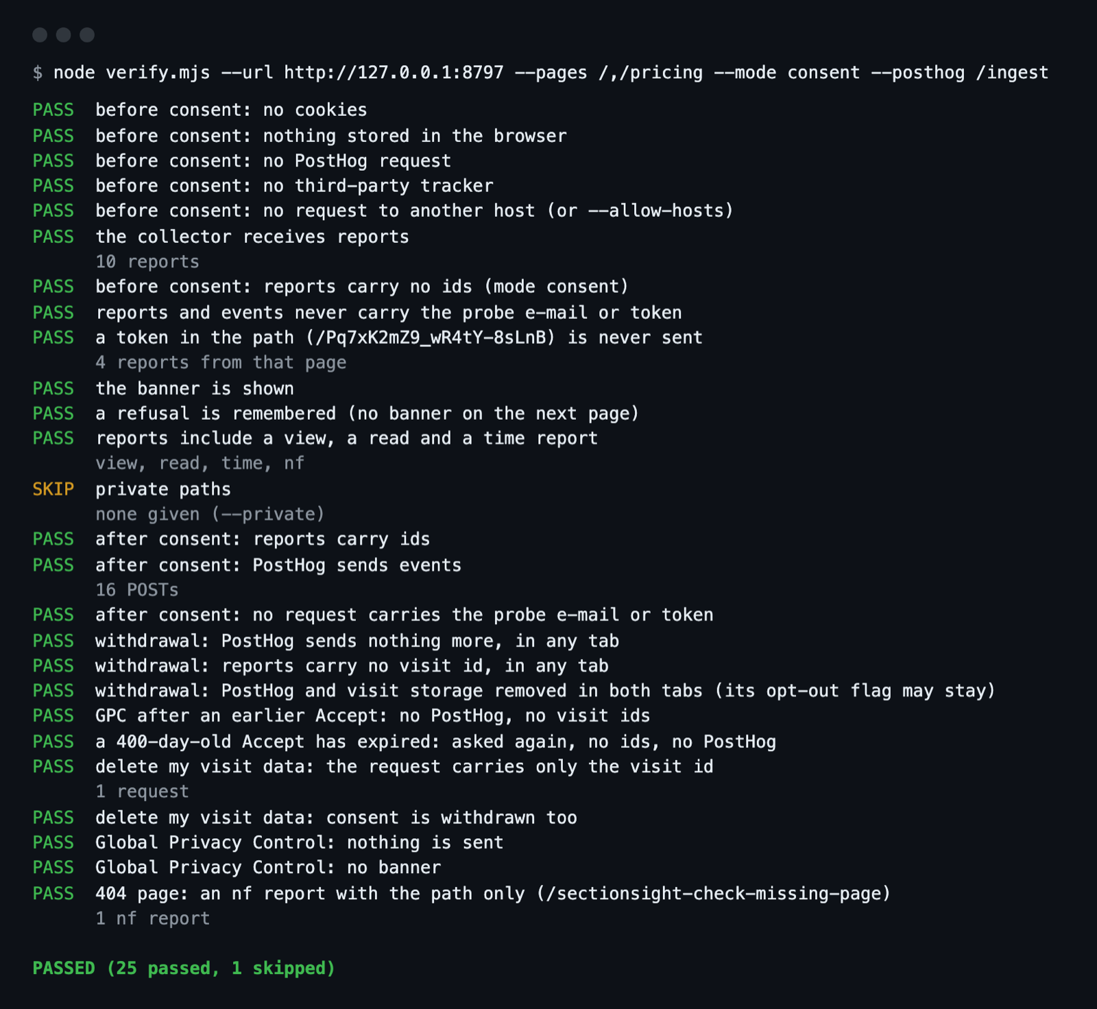 sectionsight screenshot 2