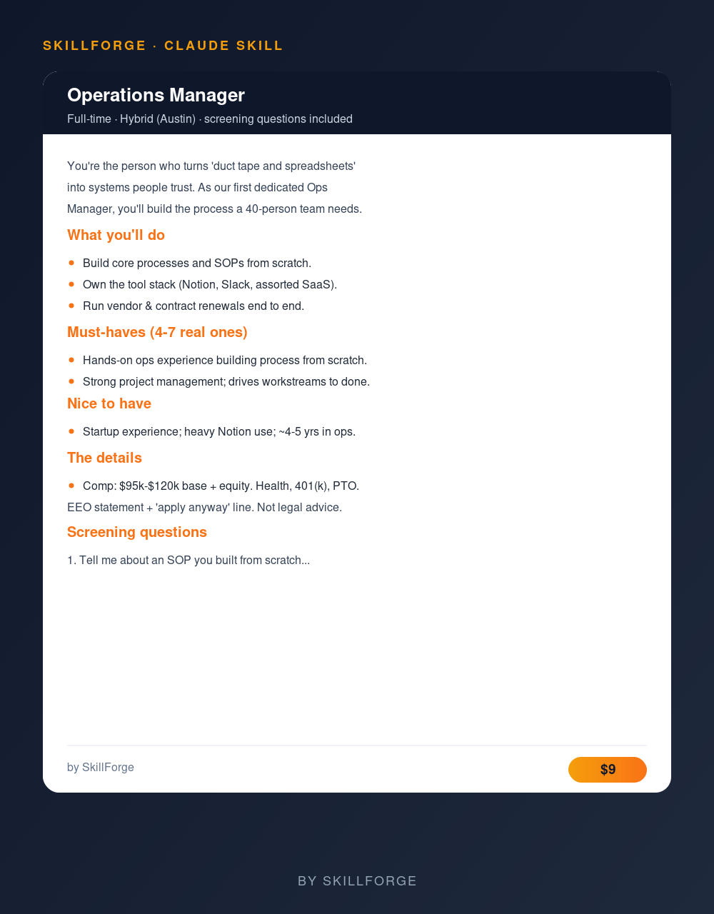 Job Description Writer screenshot 1