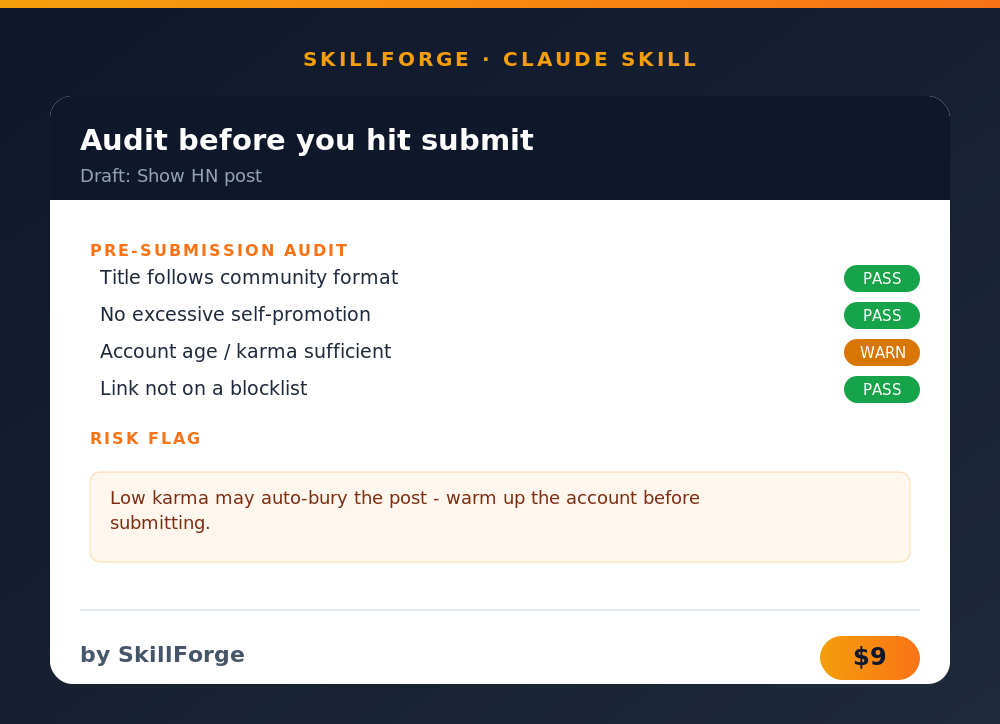 Dev Post Removal Checker preview