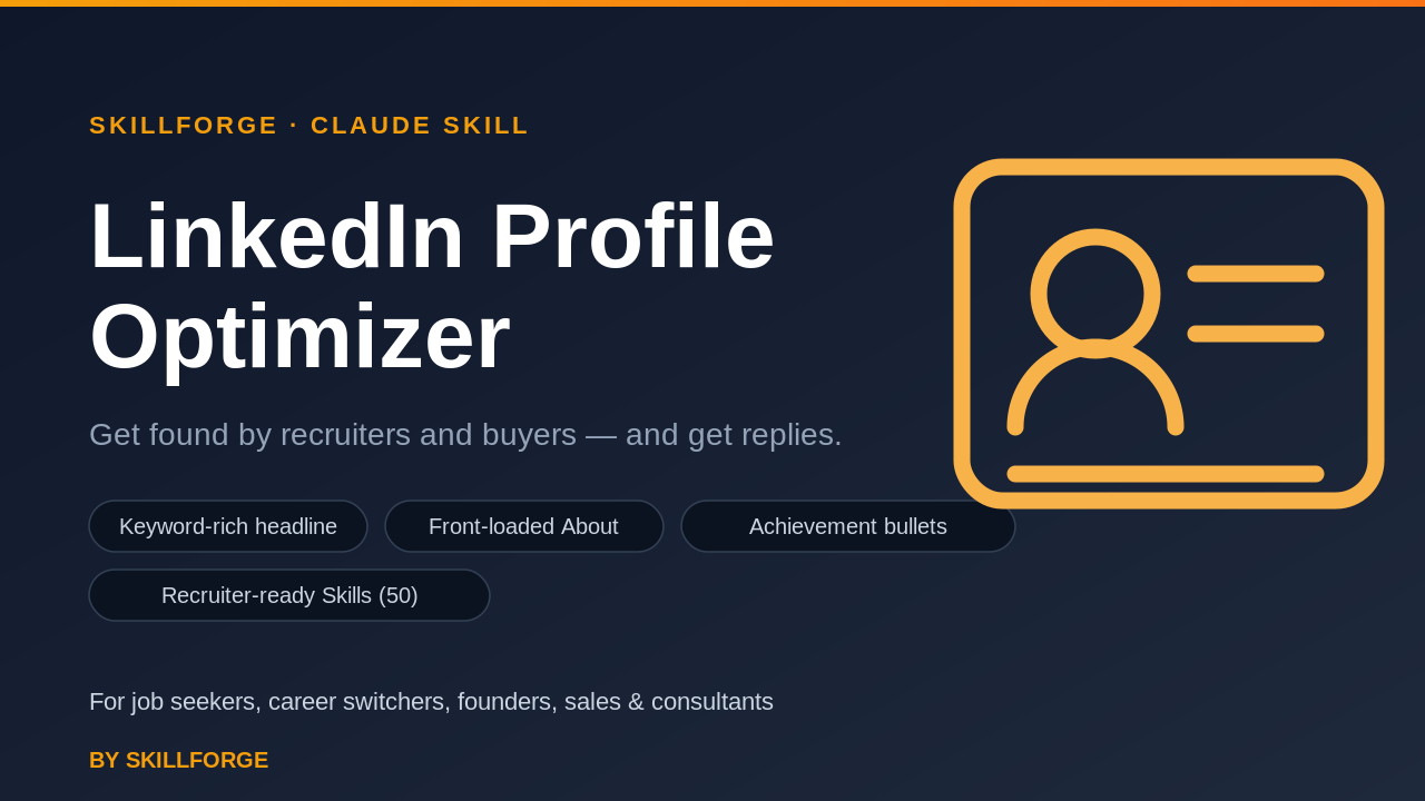 LinkedIn Profile Optimizer screenshot 1