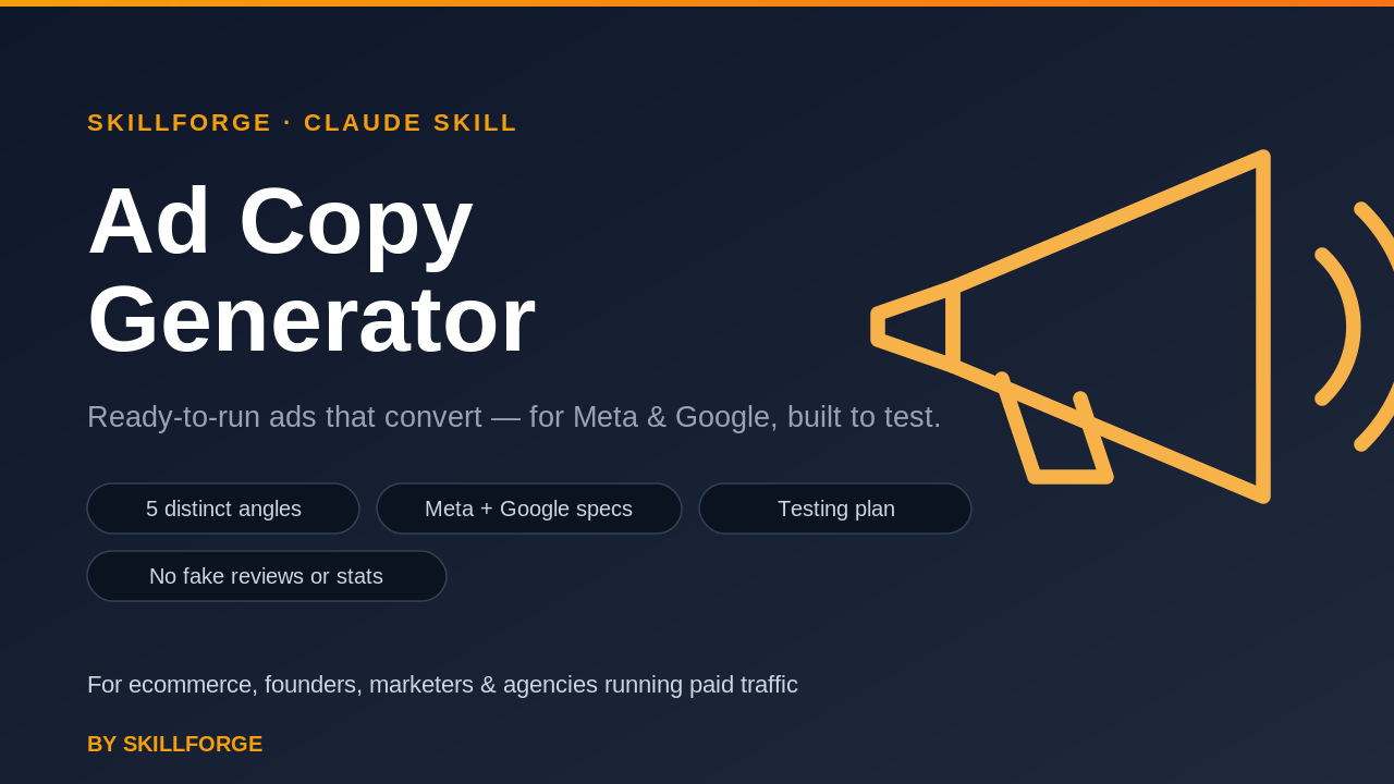 Ad Copy Generator screenshot 1