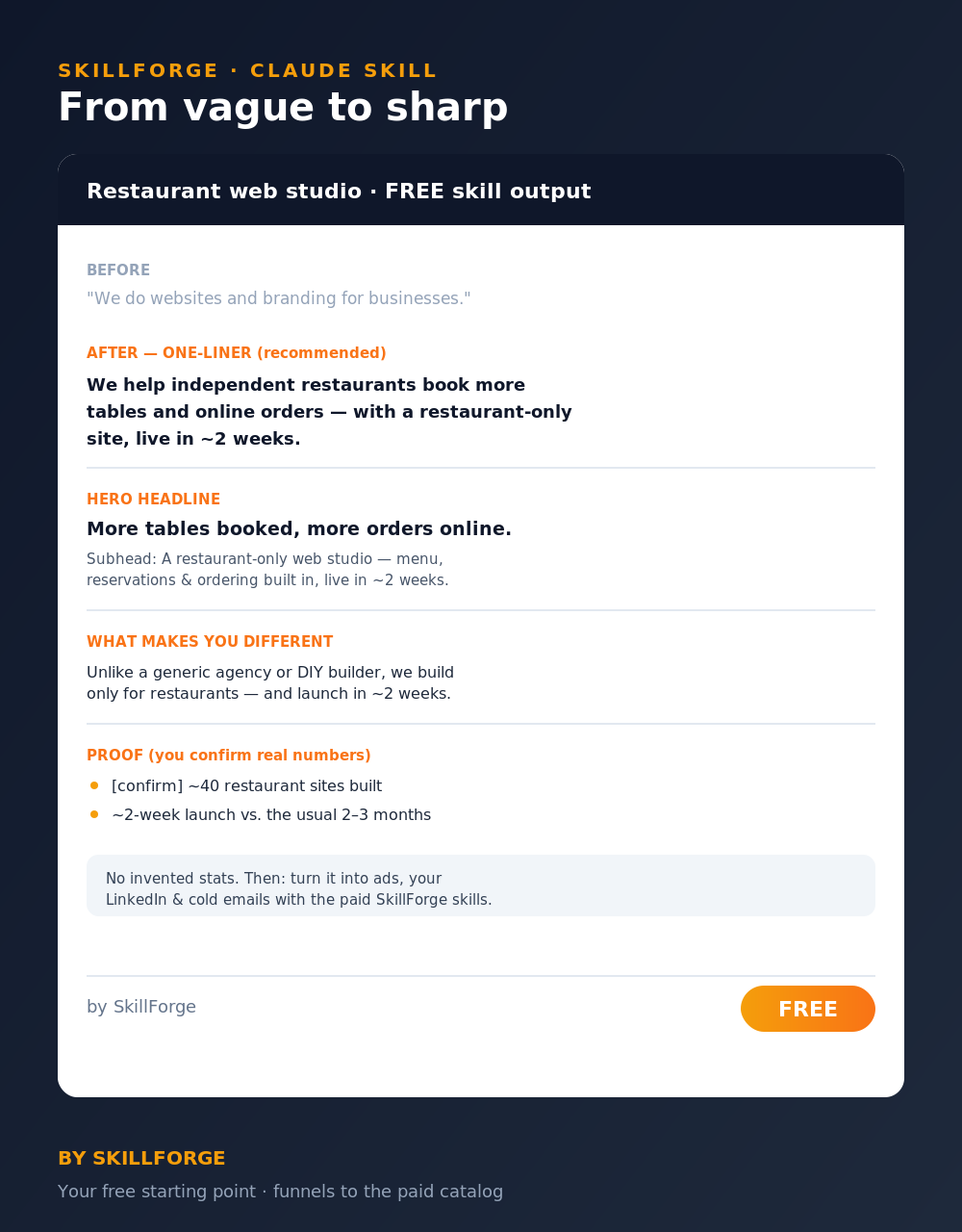 Value Proposition Generator screenshot 1