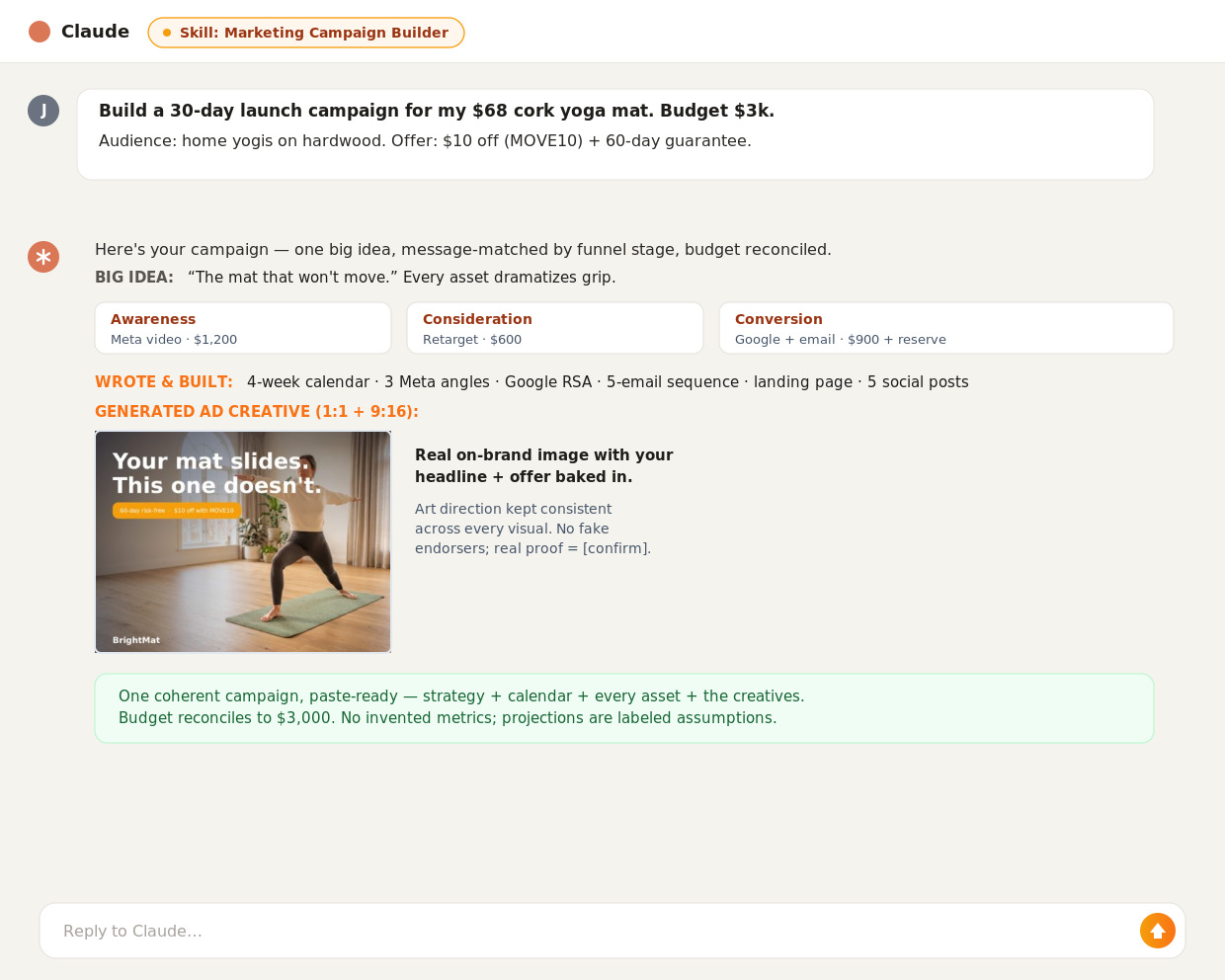 Marketing Campaign Builder screenshot 2