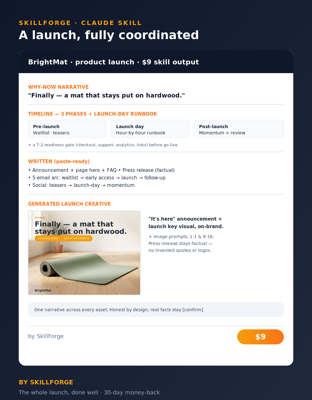 Product Launch Kit screenshot 1