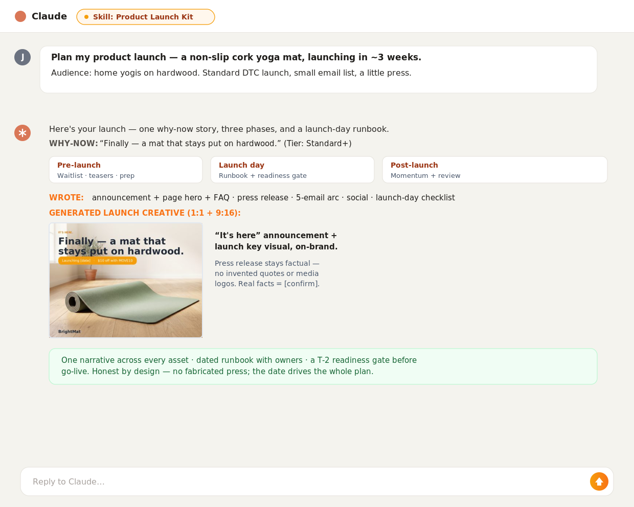 Product Launch Kit screenshot 2