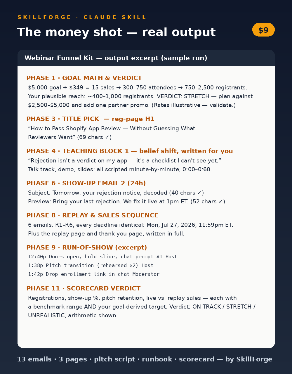 Webinar Funnel Kit screenshot 1