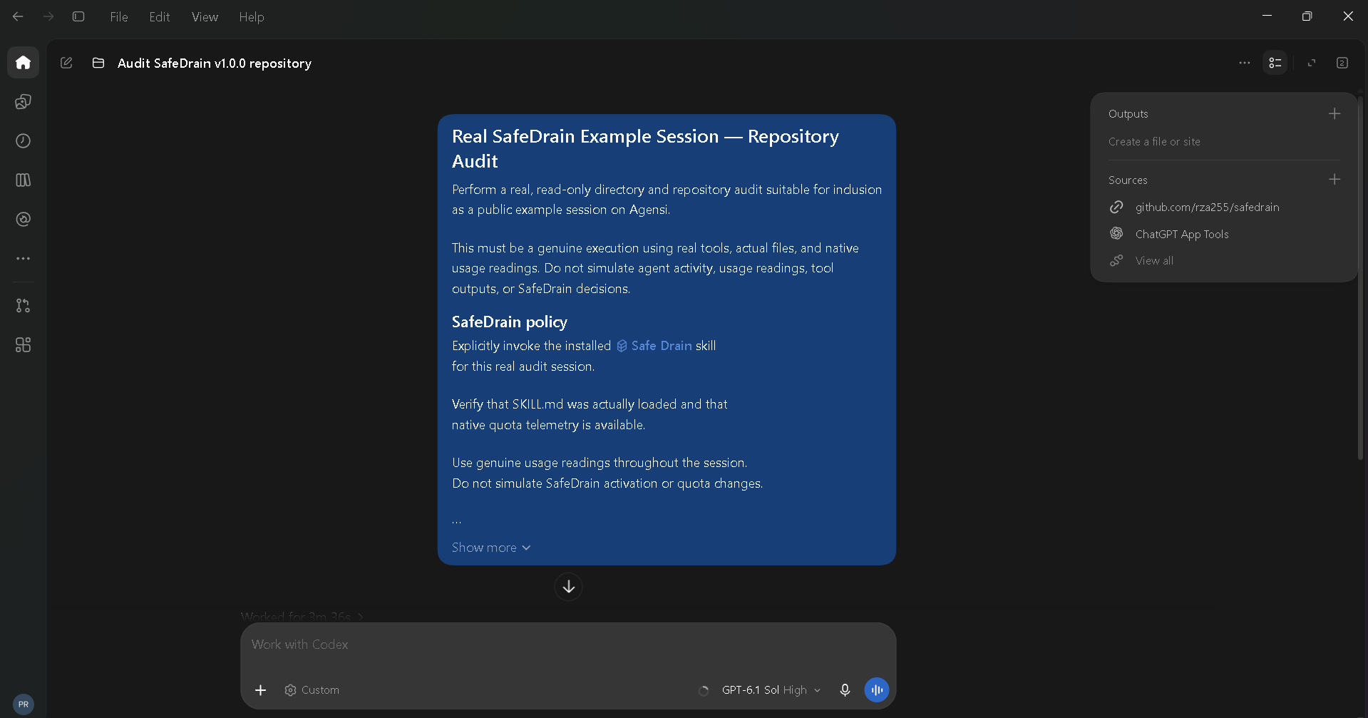 SafeDrain preview