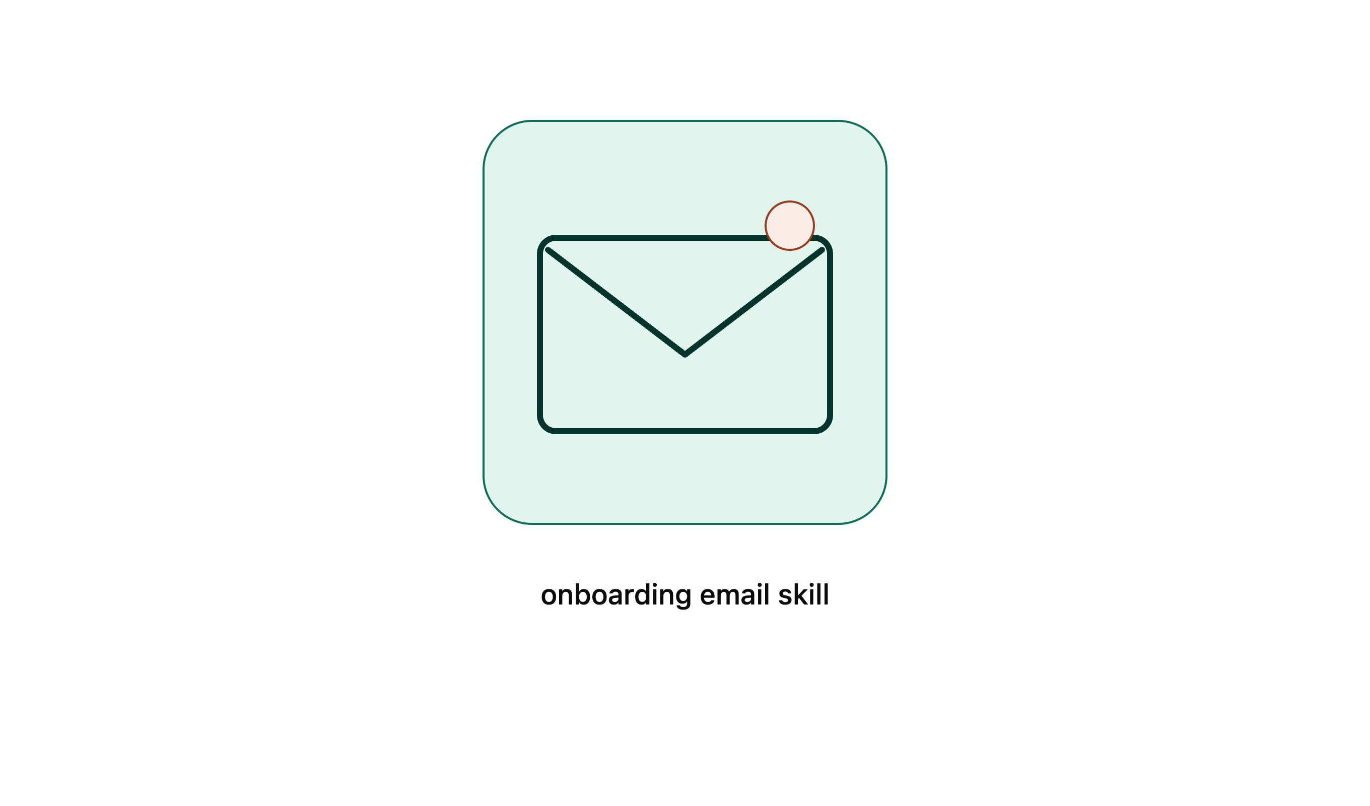 New user onboarding email