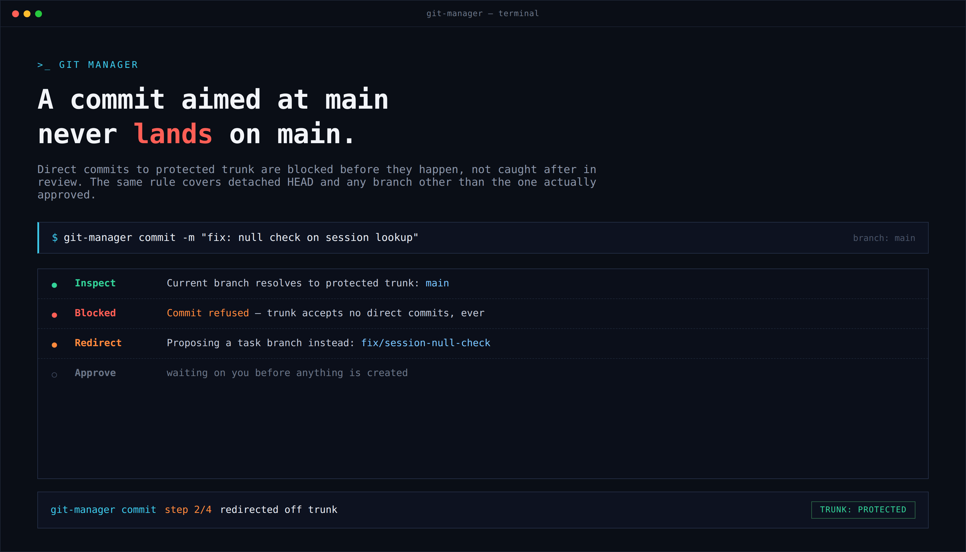 Git Manager. screenshot 2