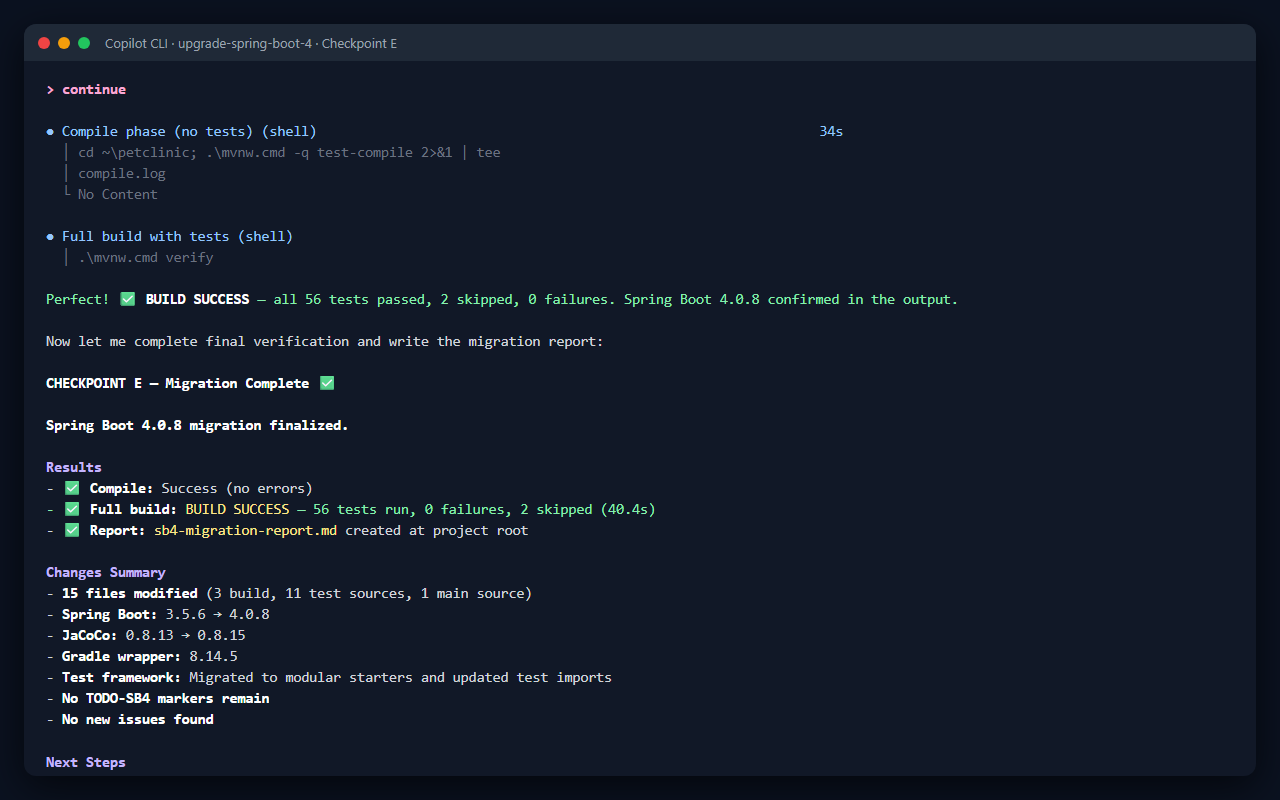 Spring Boot 4 Upgrade: OpenRewrite + Post-Migration Fixer screenshot 4