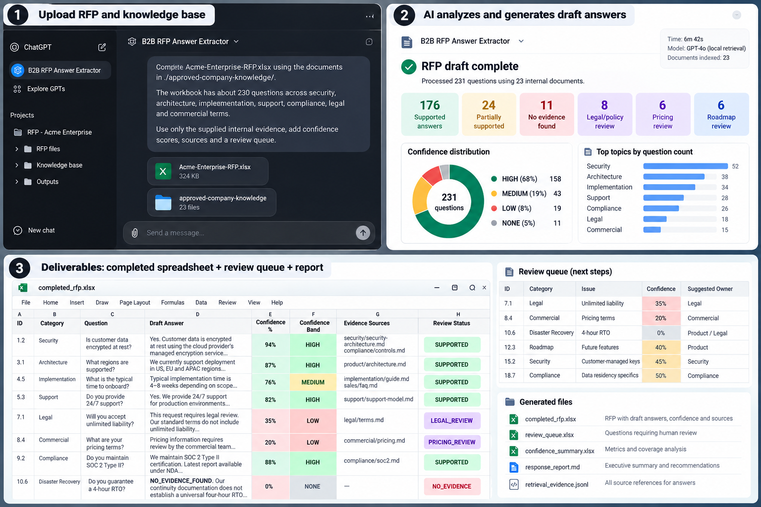 B2B RFP Answer Extractor screenshot 4