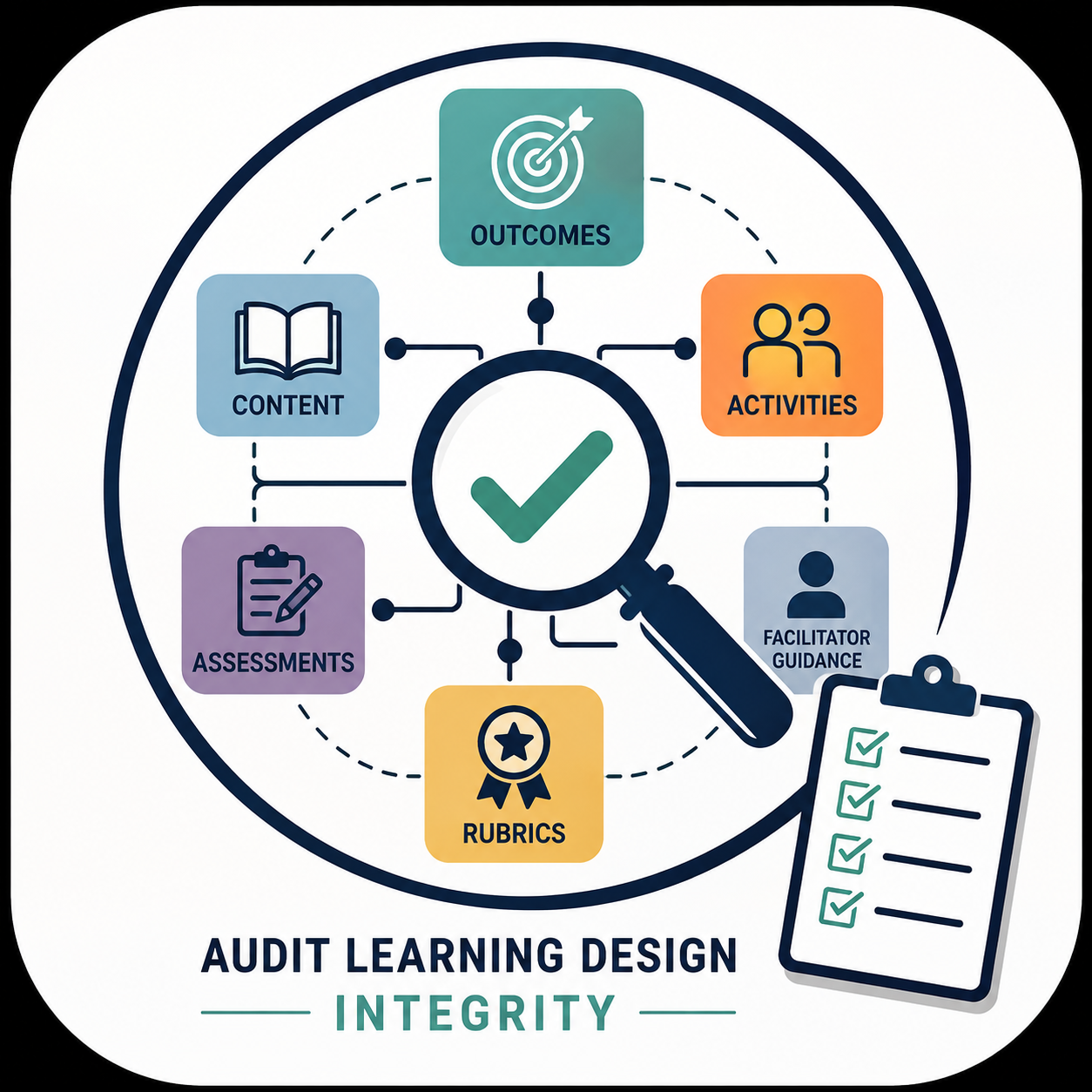 audit learning design integrity logo