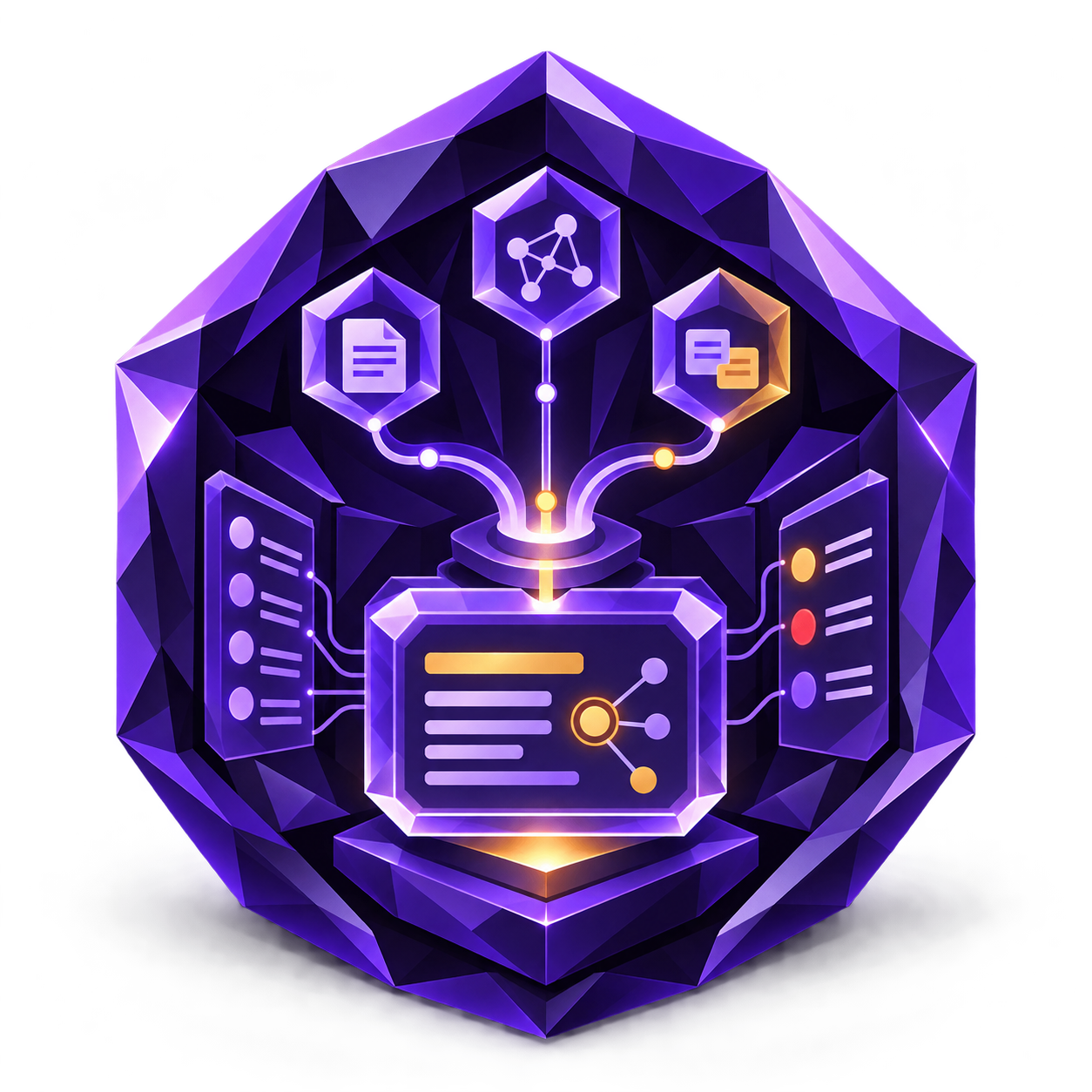 synthesize obsidian research logo
