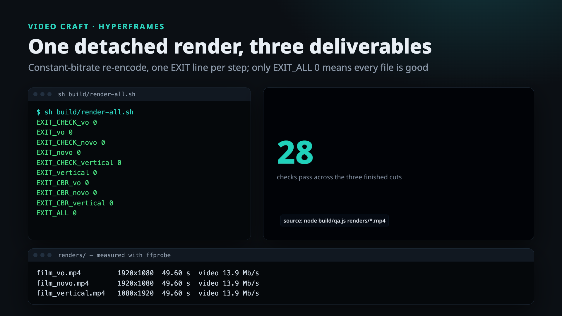 Video Craft — narrated video pipeline for HyperFrames screenshot 5