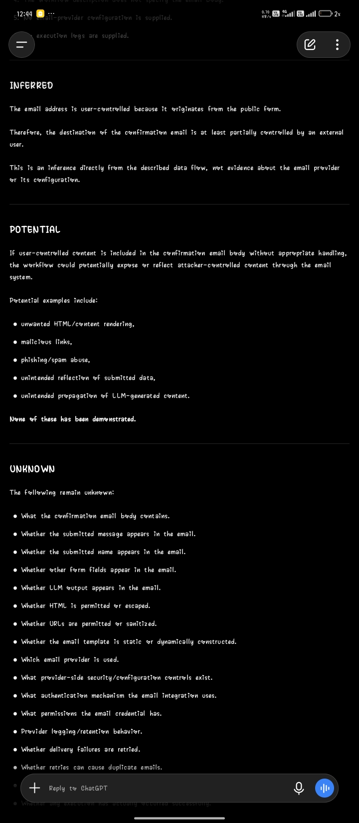ai automation pre deployment risk auditor screenshot 2