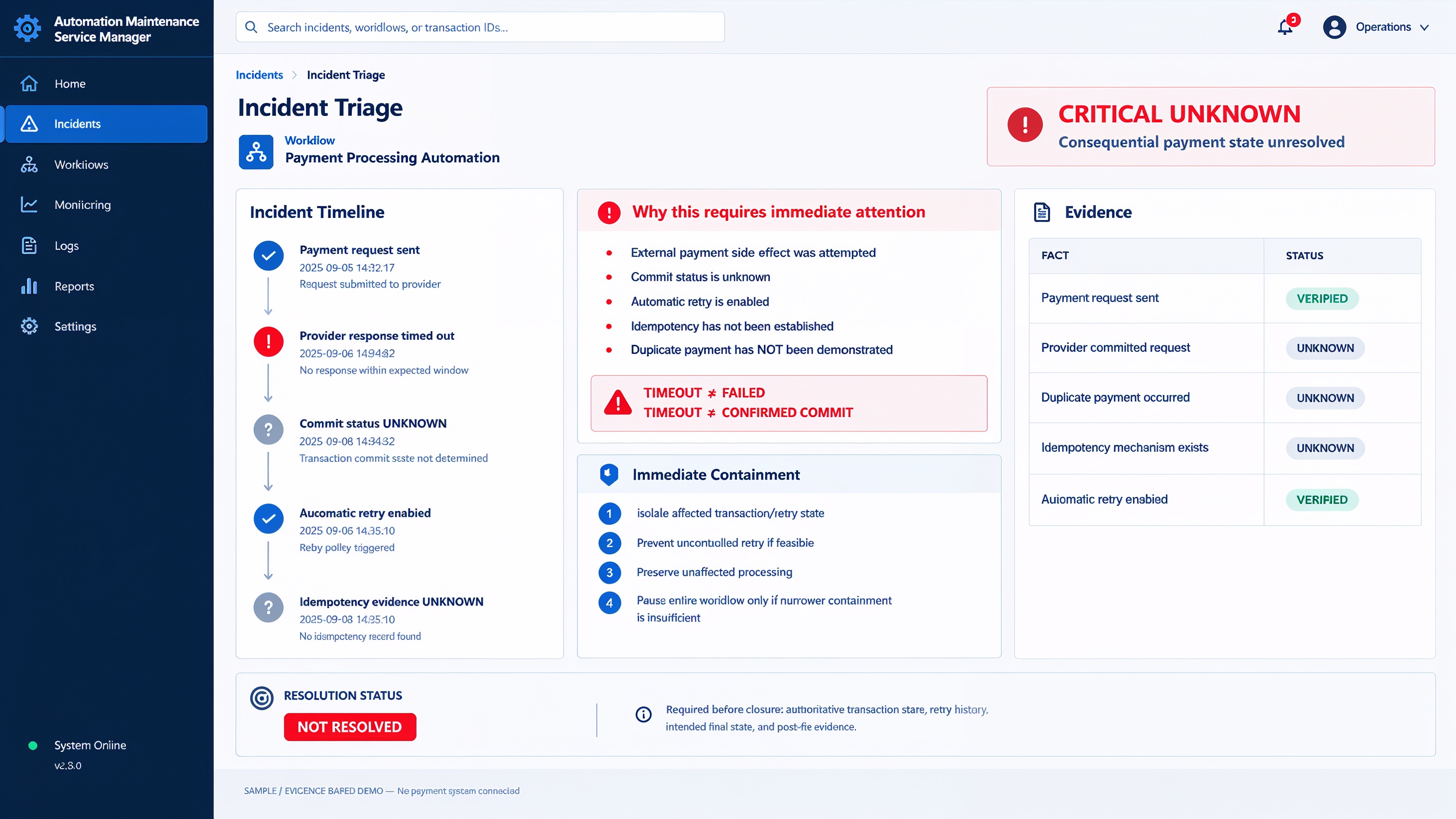 Automation Maintenance Service Manager screenshot 4