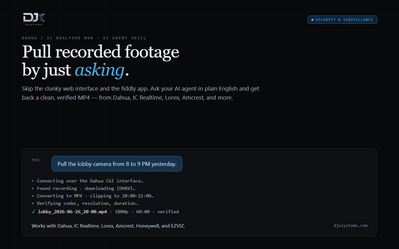 Dahua / IC Realtime NVR screenshot 1