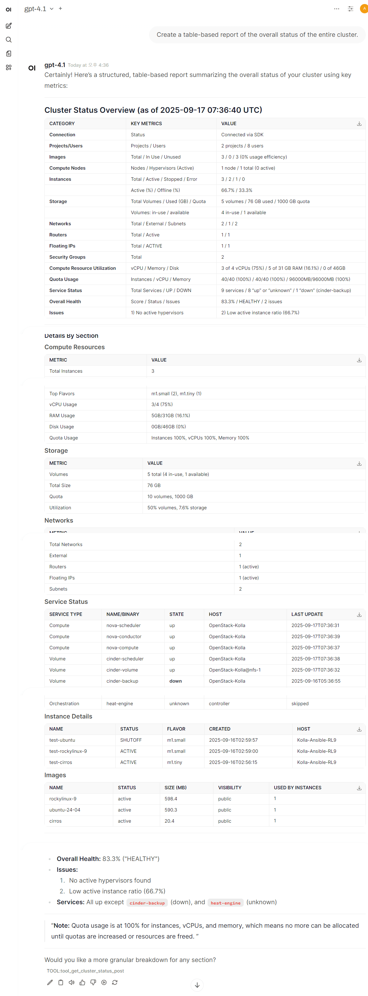 OpenStack Cloud Operations screenshot 2