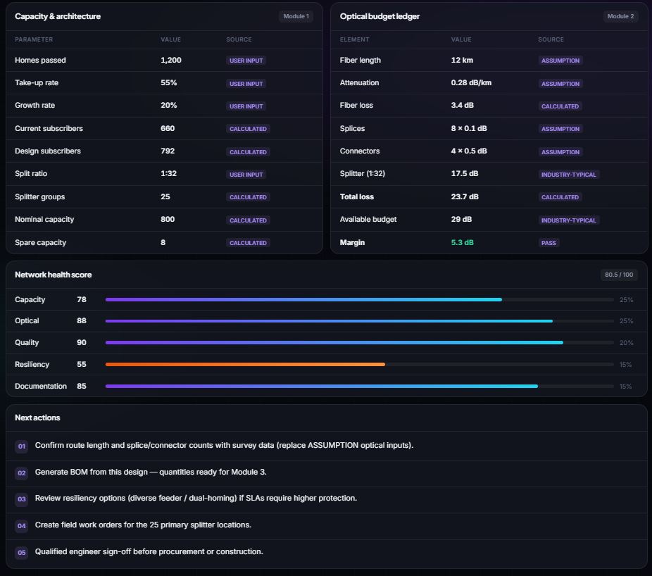 Fiber Engineering AI Pro — The Fiber Engineer’s Second Brain screenshot 5