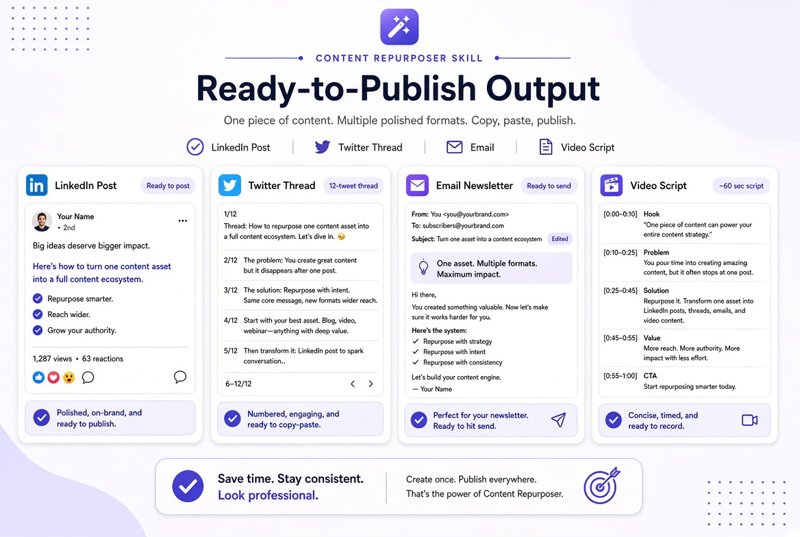 🚀 Content Repurposer screenshot 4