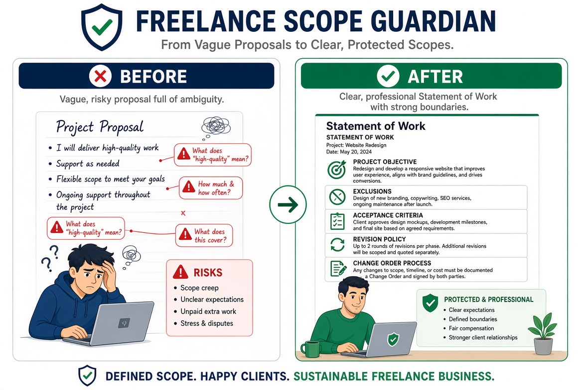 Freelance Scope Guardian screenshot 3