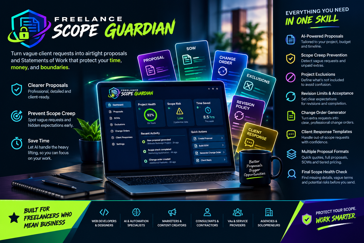 Freelance Scope Guardian preview