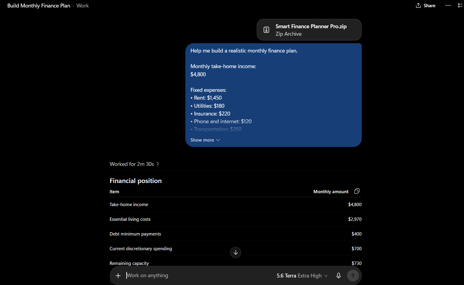 Smart Finance Planner Pro preview