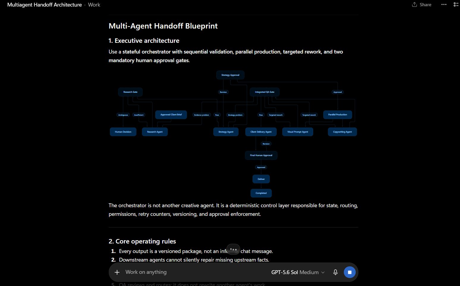 Multi-Agent Handoff Architect screenshot 2